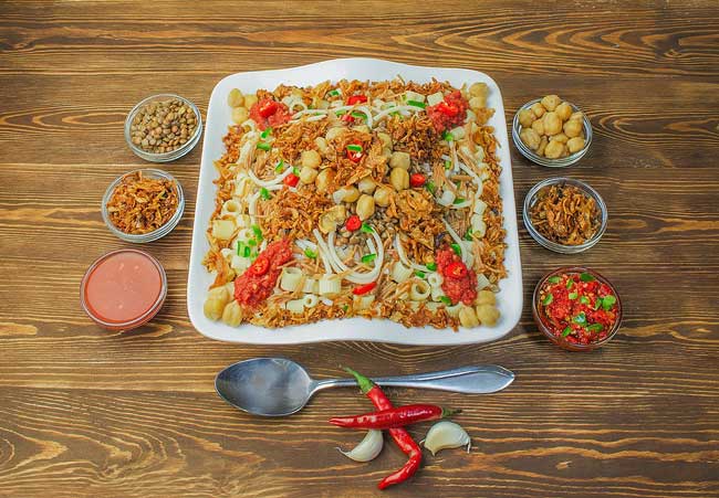 طريقة عمل دقة الكشري