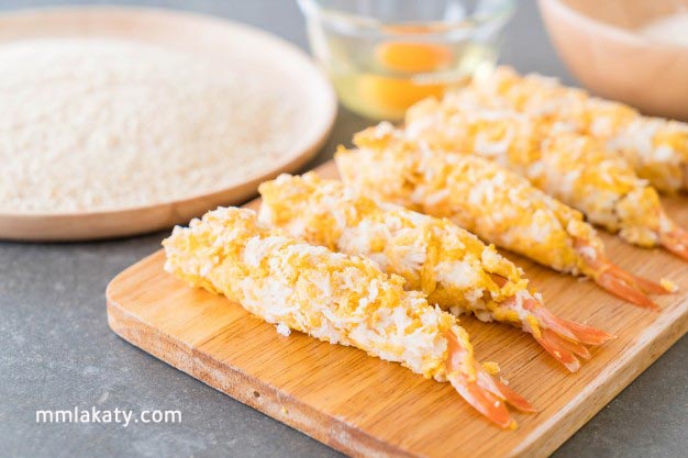 طريقة عمل الجمبري المقلي والمقرمش زي المطاعم