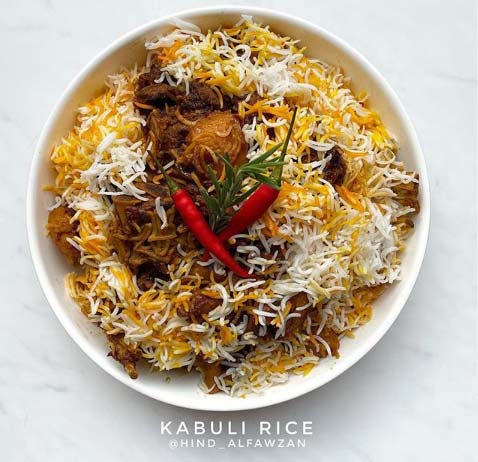 رز-قبولي طريقة عمل رز كابلي لحم على أصوله