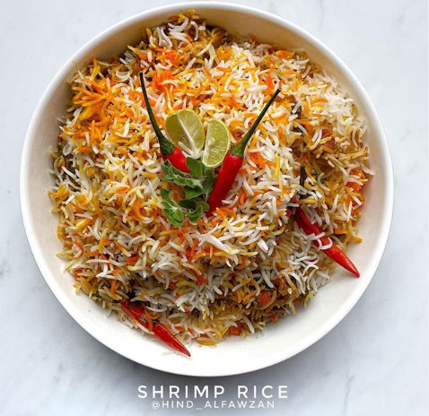 طريقة عمل مشخول ربيان لذيذ