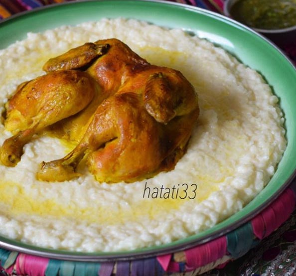 طريقة عمل سليق الدجاج بالحليب