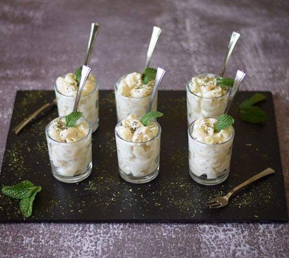 طريقة عمل مكرونة بالزبادي والثوم