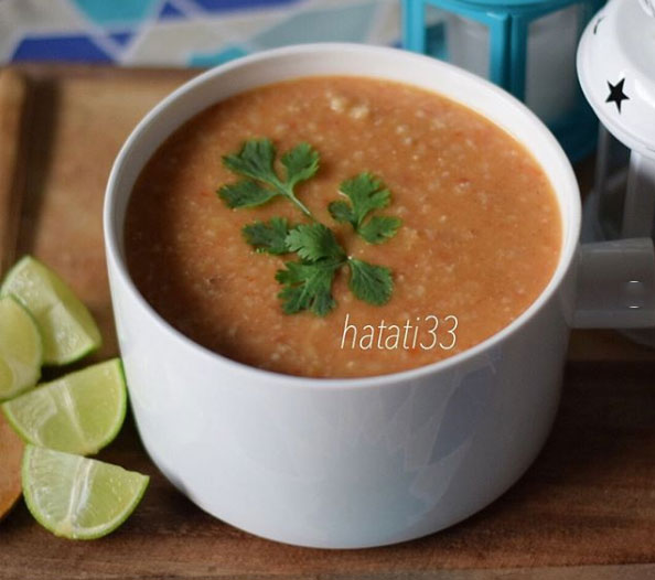 طريقة عمل شوربة الحب باللحم