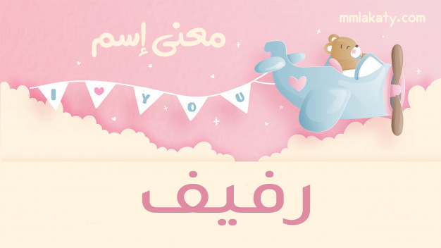 معنى اسم رفيف في المعجم والوصفات : بيتي ، مملكتي