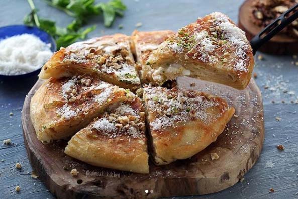 الفطير-الشرقي-الحلو طريقة عمل الفطير الشرقي الحلو