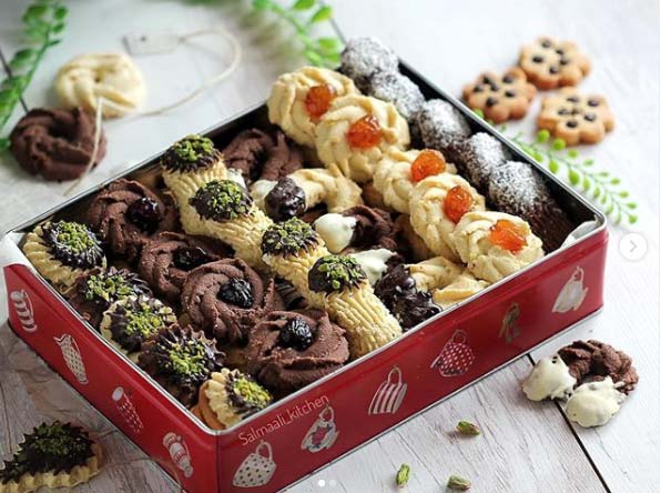 طريقة عمل بتيفور العيد زي المخابز