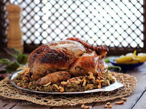 طريقة عمل دجاج بالفريك