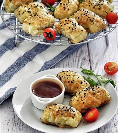 طريقة-الصمصة طريقة عمل الصمصة بالبف باستري