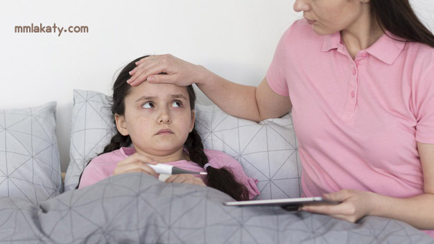 فوائد علاج الحمى عند الاطفال بالخل