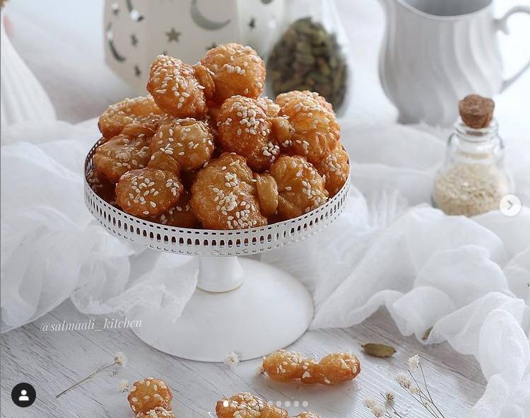 حلى الفراشة طريقة عمل حلى مقرمش مقلية