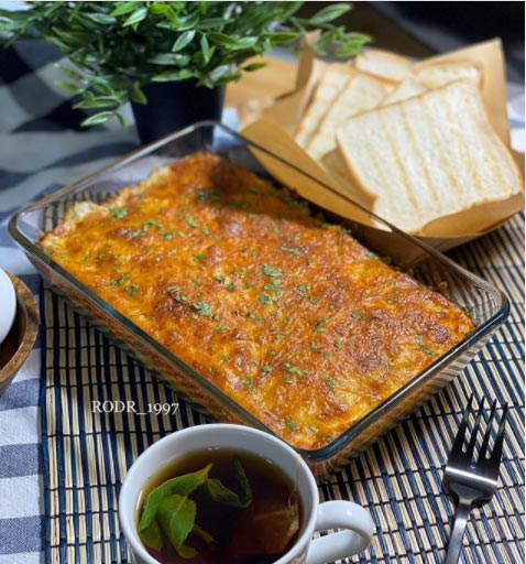 طريقة عمل صينية بطاطس بالبيض