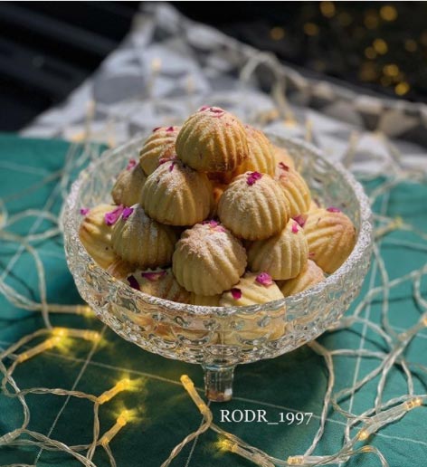 معمول-السميد طريقة عمل المعمول بدون سميد