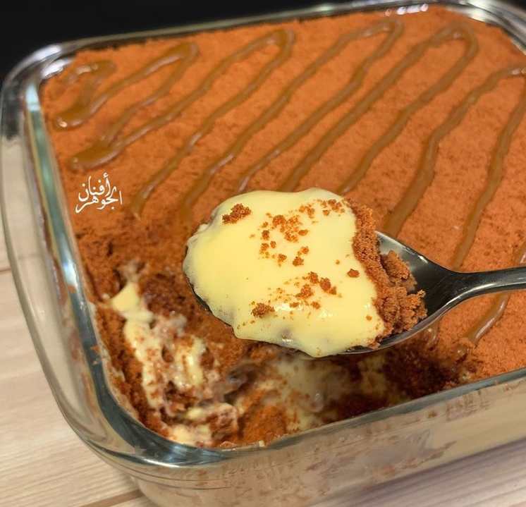 طريقة عمل حلى بارد بالبسكويت والدريم ويب | بيتى مملكتى