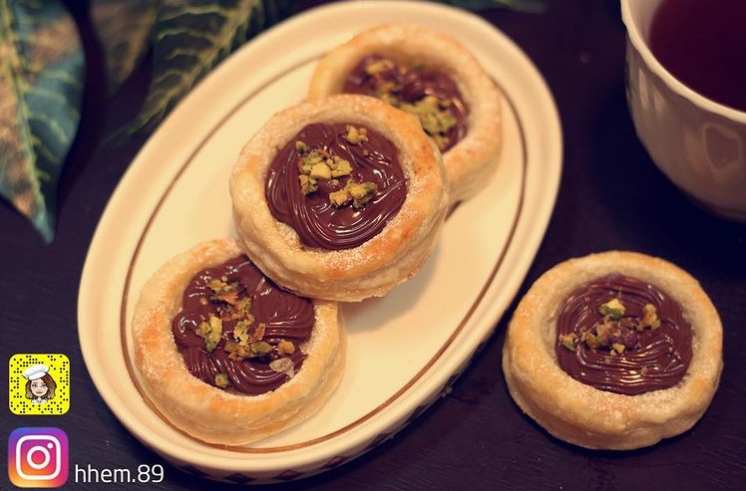 طريقة عمل قوالب النوتيلا طريقة عمل قوالب النوتيلا