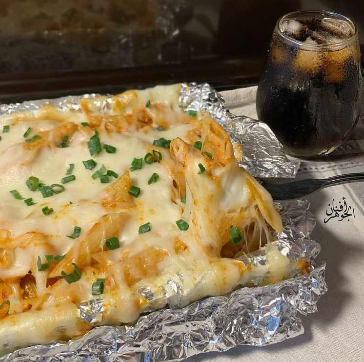 طريقة عمل مكرونه بالقصدير طريقة عمل مكرونه بالقصدير