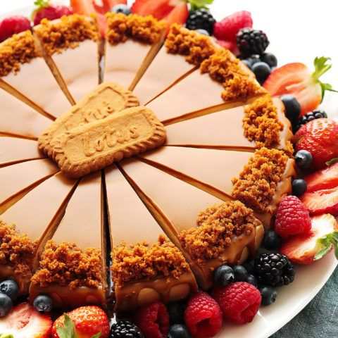 تارت لوتس (1) تارت البسكوت باللوتس