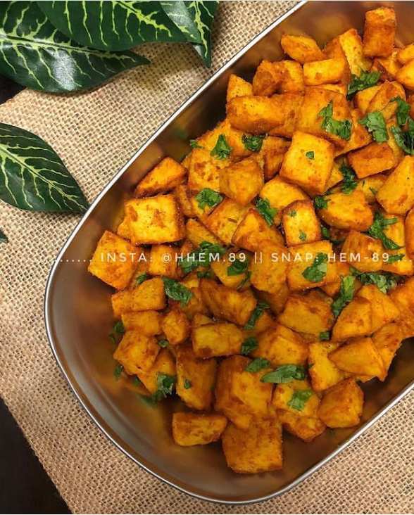 طريقة عمل بطاطس بالكاري