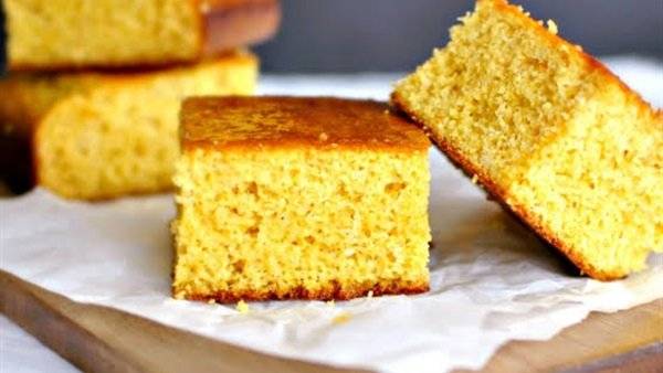 طريقة عمل كيكة الذرة للشيف نجلاء الشرشابي