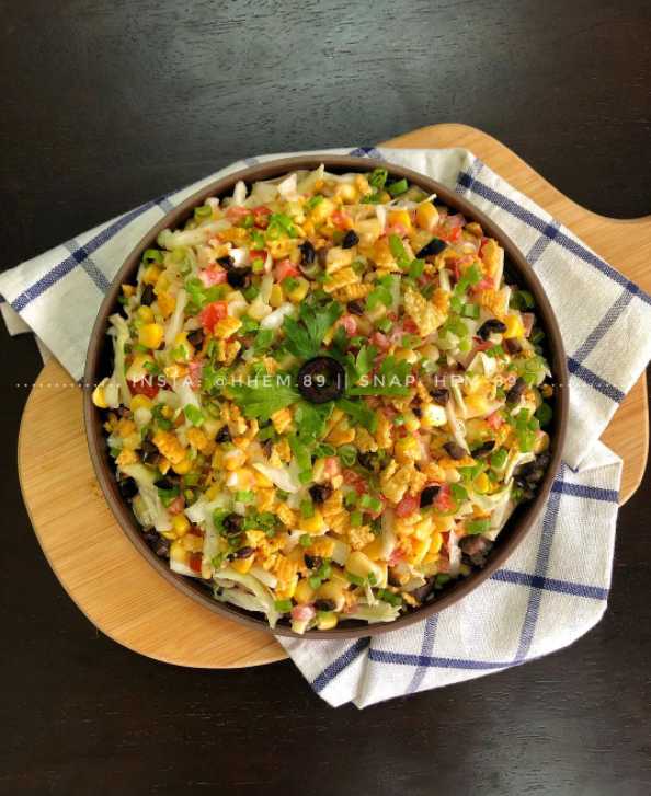 طريقة عمل سلطة الملفوف والذرة