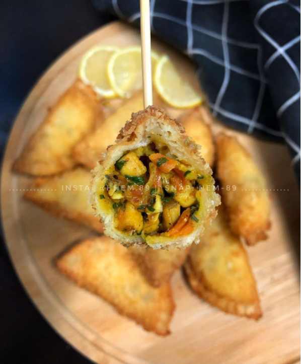 طريقة عمل البف الكذاب بحشوة الدجاج