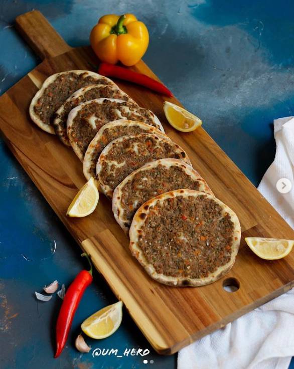 طريقة عمل اللحم بعجين الحلبي