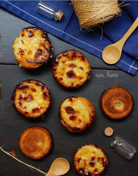 طريقة عمل تارت الكاسترد البرتغالي