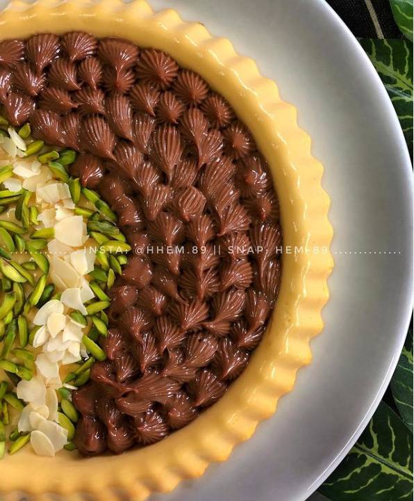 طريقة عمل تارت النوتيلا بالكريم كراميل طريقة عمل تارت النوتيلا بالكريم كراميل