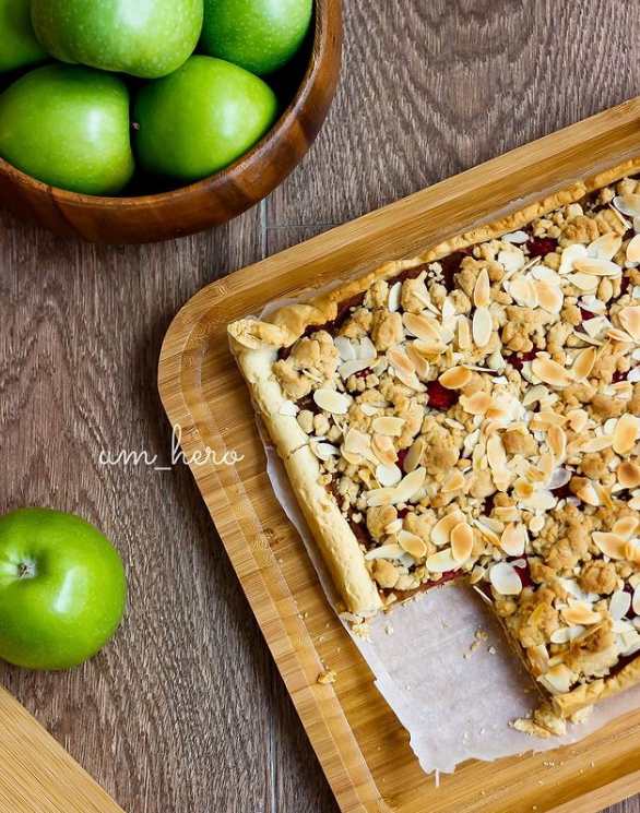 طريقة عمل سابليه بالتفاح والتوت