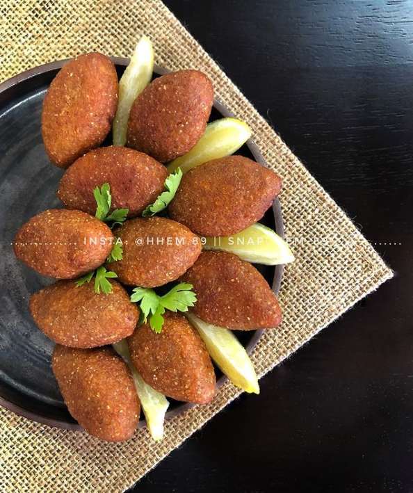 طريقة عمل كبة السميد