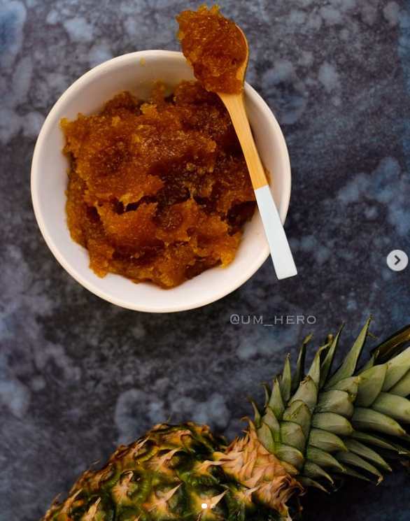 طريقة عمل مربى الاناناس طريقة عمل مربى الاناناس