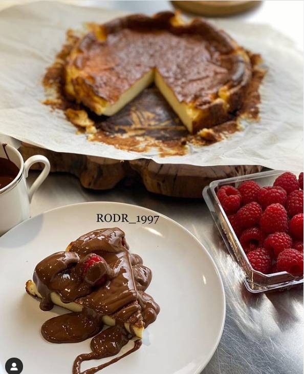 طريقة عمل كيك سان سيباستيان