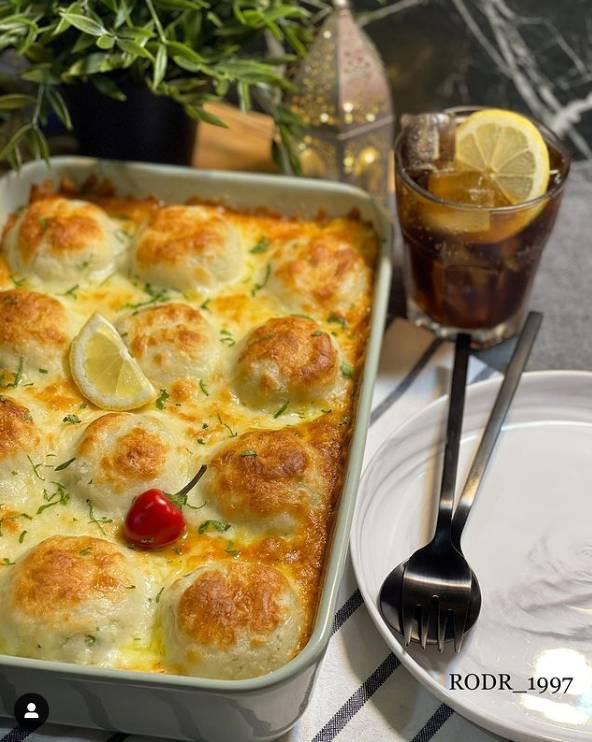 طريقة عمل صينية كرات البطاطس