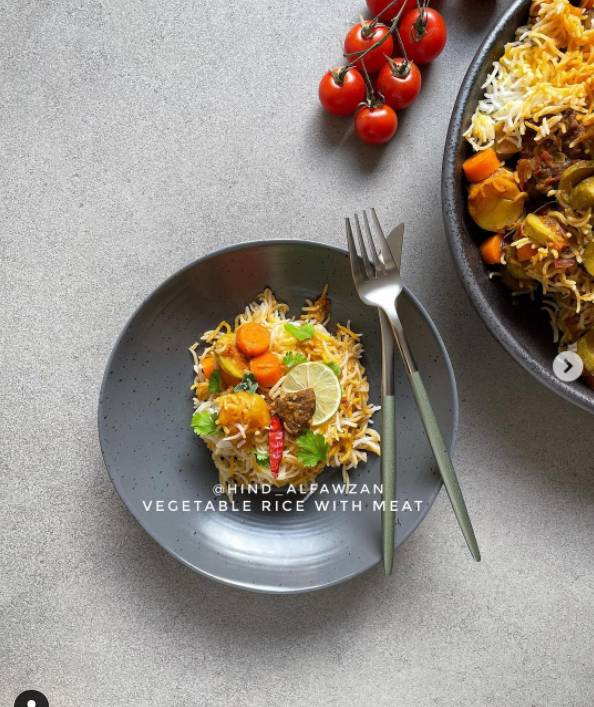 طريقة عمل أرز باللحم والخضار طريقة عمل أرز باللحم والخضار