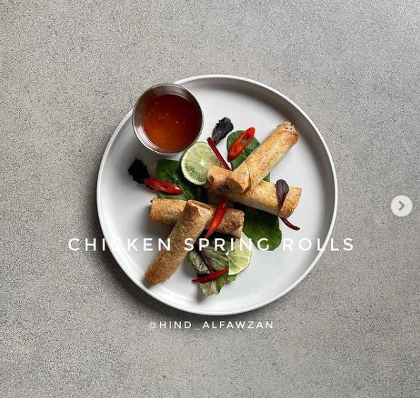 طريقة عمل سبرينغ رول الدجاج