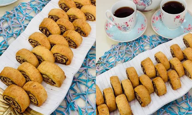 طريقة عمل بسكويت بالعجوة من فاطمة ابو حاتي