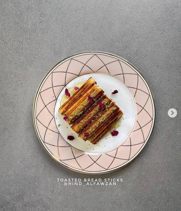 أصابع التوست المقرمشة