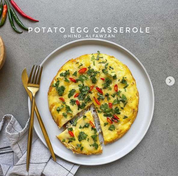 طريقة عمل طاجن البيض بالبطاطس طريقة عمل طاجن البيض بالبطاطس