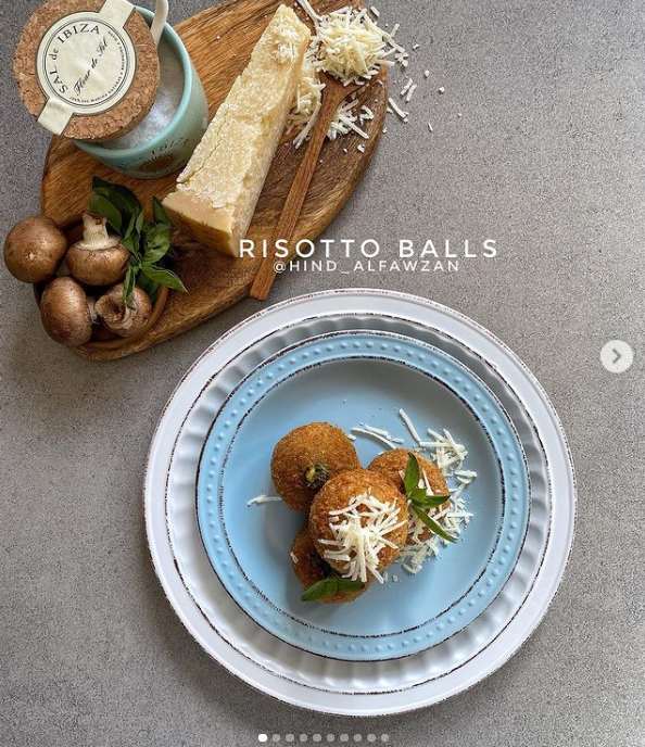 كرات الريزوتو طريقة عمل كرات الريزوتو