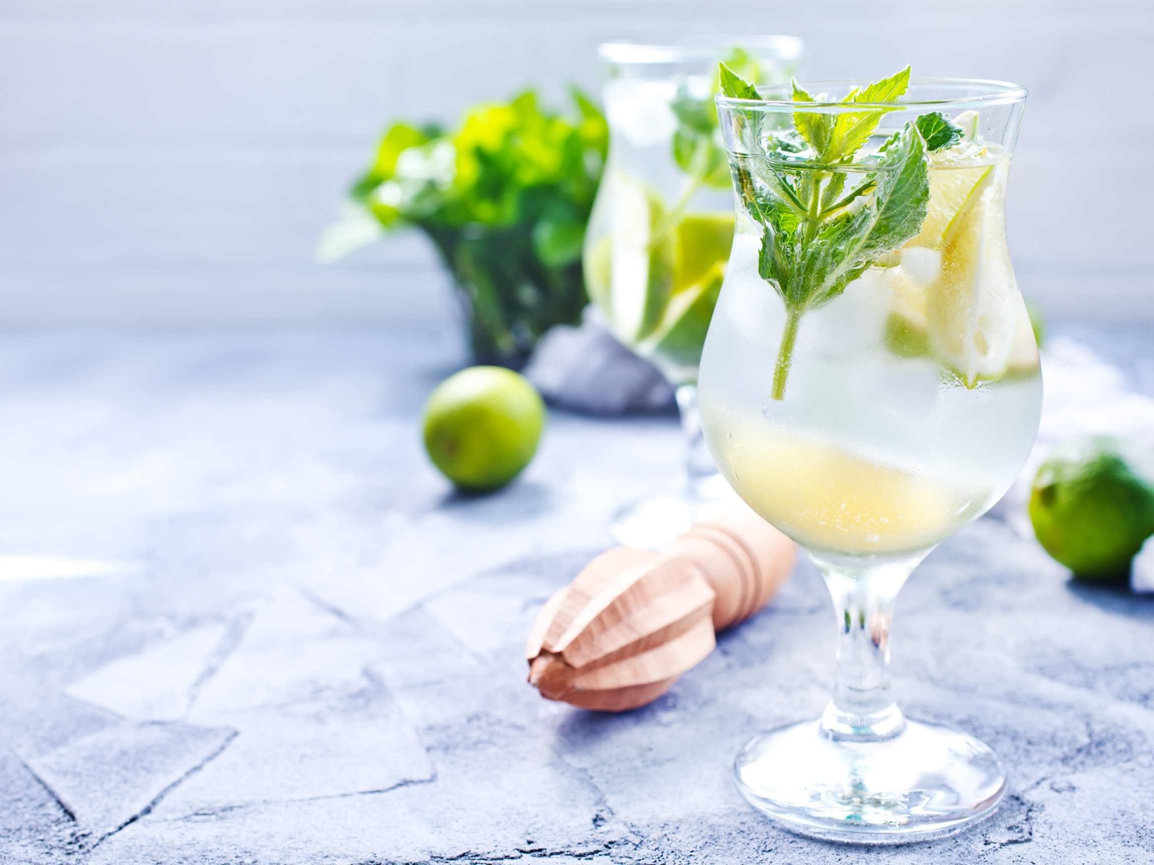 انواع الموهيتو بألوان مختلفة