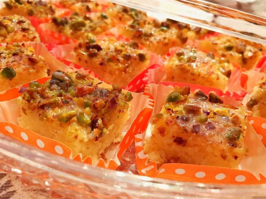 بسبوسة مطعم الطازج بسبوسة مطعم الطازج