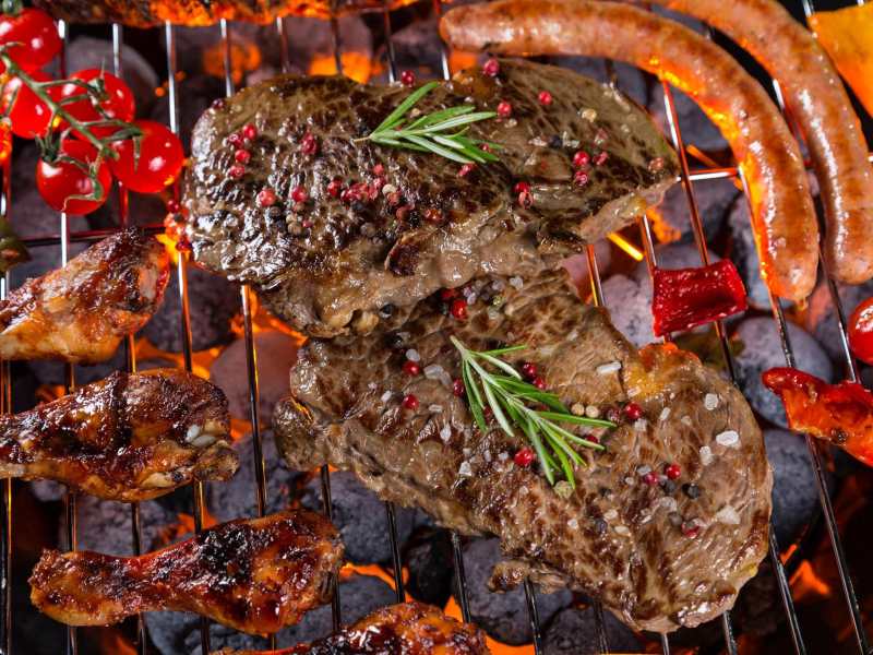 تتبيلة اللحمة الضاني المشوية