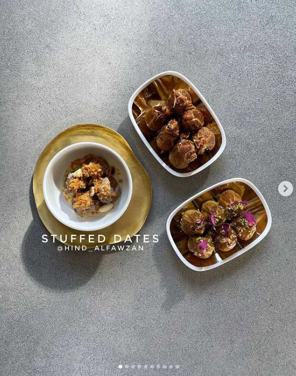 طريقة عمل التمر المحشي