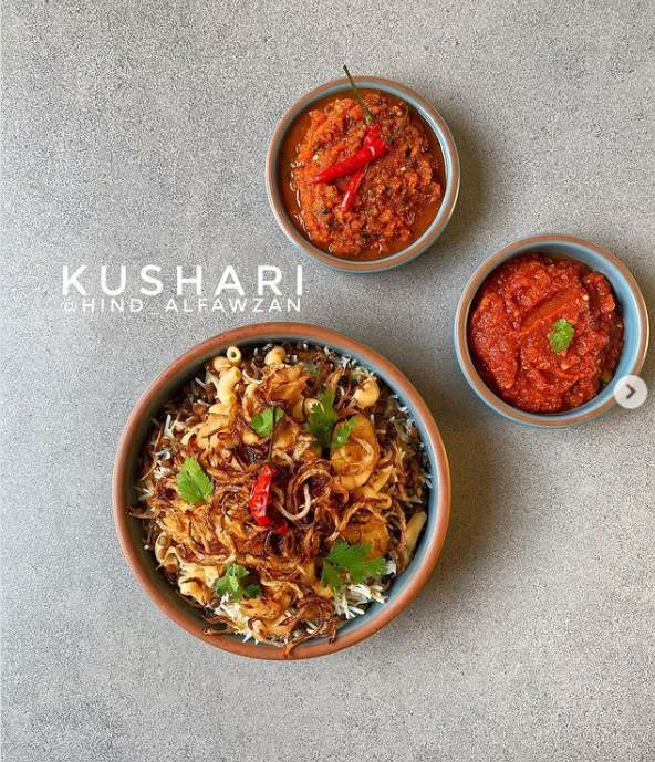 كشري هند الفوزان طريقة عمل الكشري من هند الفوزان