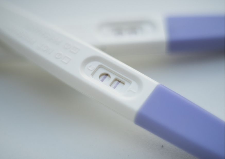 اختبار الحمل إيجابي ولا يوجد حمل