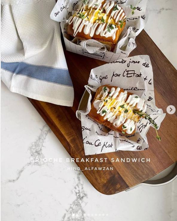 ساندوتش البيض المخفوق