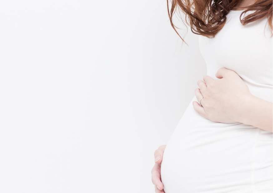 صغر بطن الحامل في الشهر الثالث