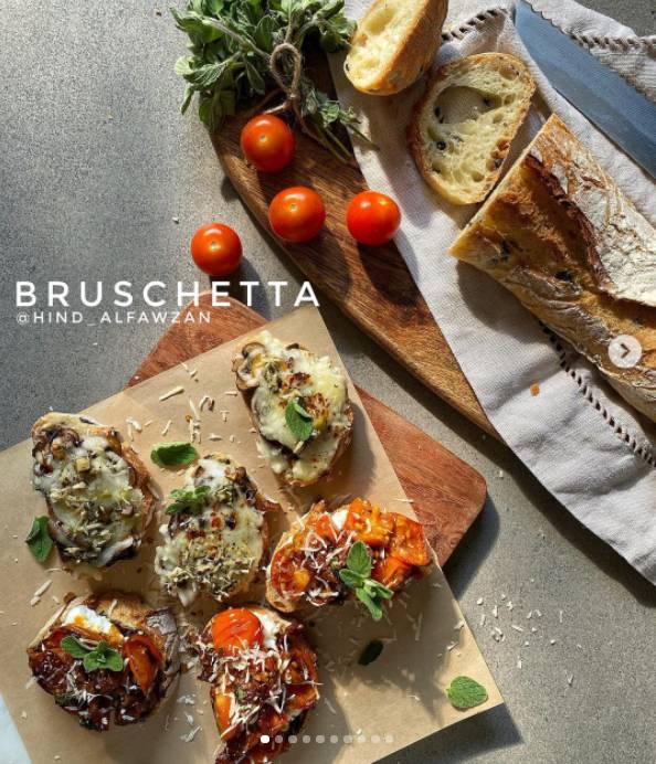 طريقة عمل البروسكيتا