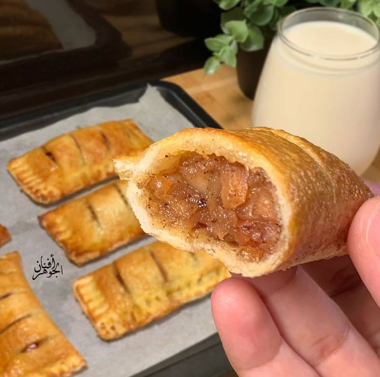 فطيرة التفاح بالتوست فطيرة التفاح بالتوست