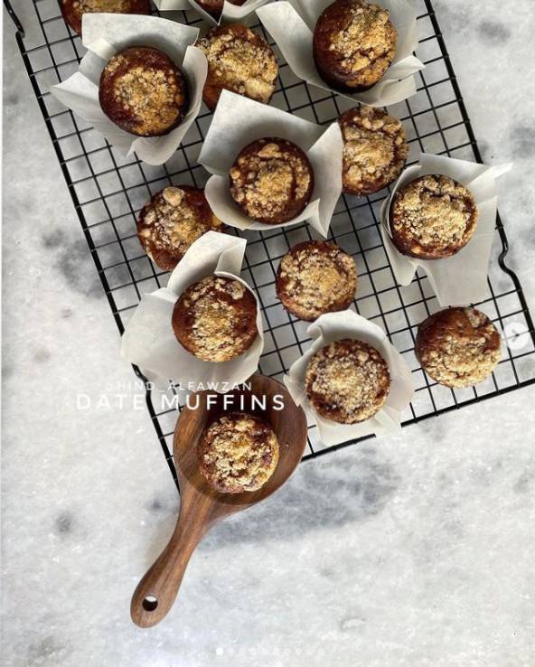 كعك التمر الهش