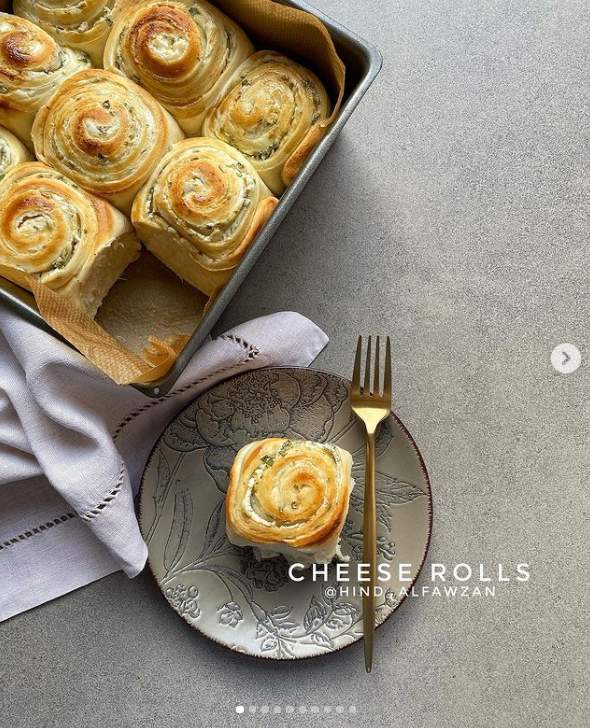 لفائف الجبن بالفرن